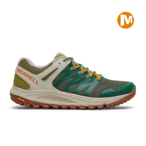 Merrell Nova 2 X See America Laufschuhe Herren Grün/Olivgrün [DE-UKGTW]